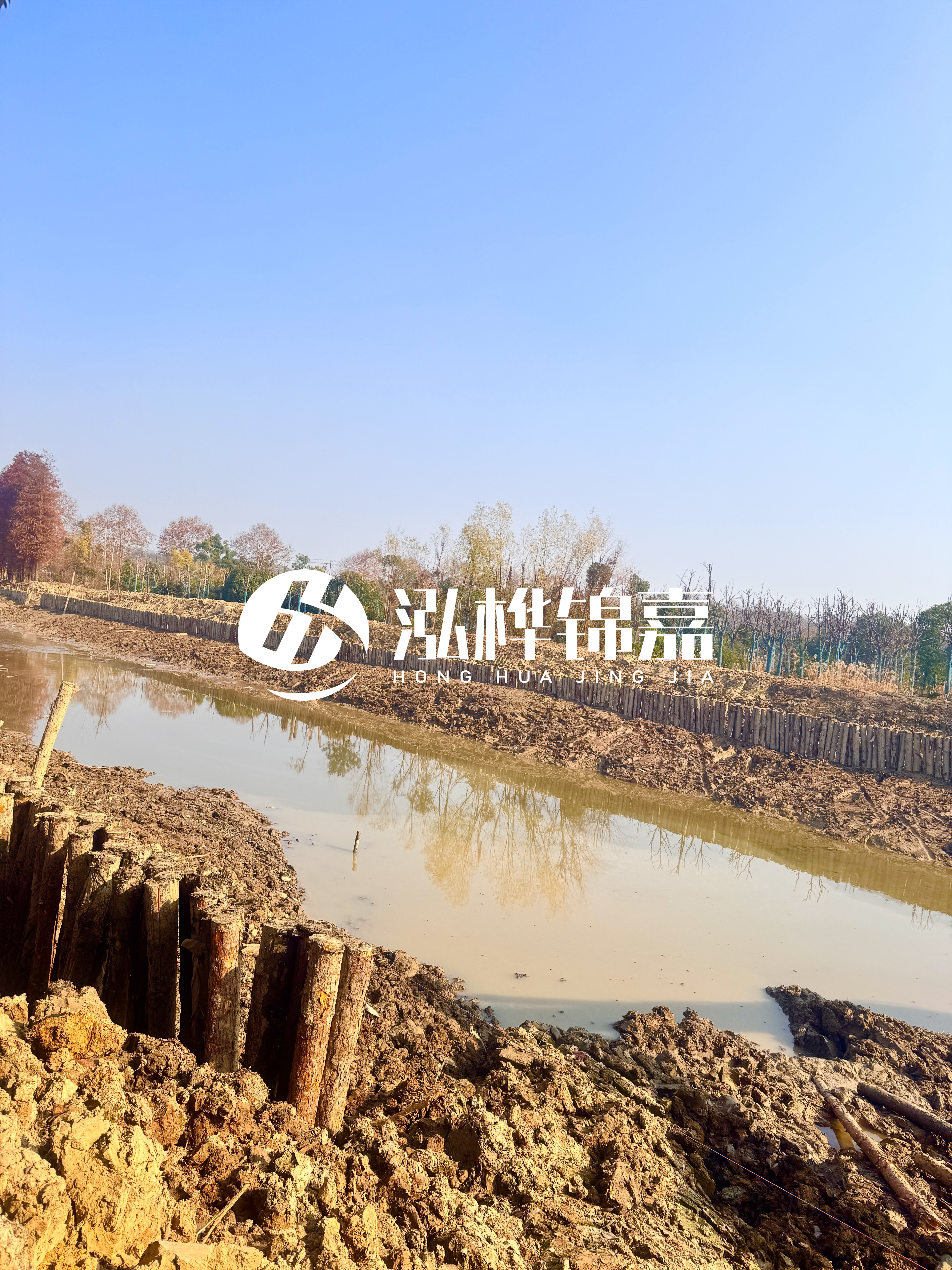 3米松木樁能承受多大重量?河道工程者必知!