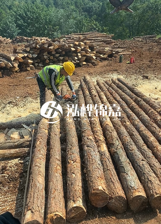 4米長松木樁防腐處理每根加多少錢?松木樁尾徑8cm的價格多少?