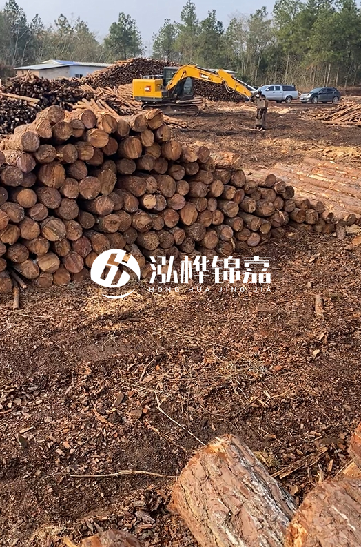 松木樁是砍下來直接送到工地嗎?發貨前需要做哪些預處理?